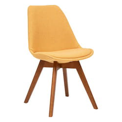 CHAISE BAYA VINTAGE JAUNE OCRE