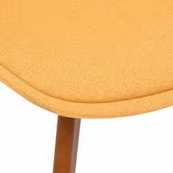 CHAISE BAYA VINTAGE JAUNE OCRE