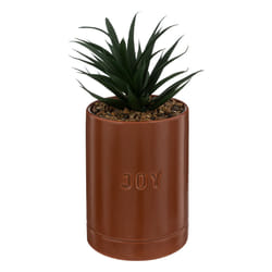 Plante Artificielle en Pot  Joy  20cm Marron