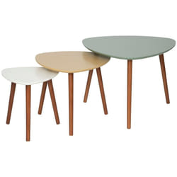 Atmosphera - Tables gigognes Mileo L34 46 60cm créateur d'intérieur