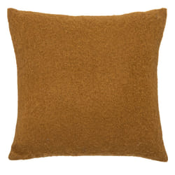 Coussin Effet Mohair Ocre 45X45 KODI