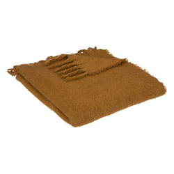 Plaid "Kodi" jaune ocre