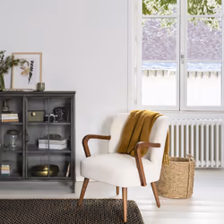 Plaid "Kodi" jaune ocre
