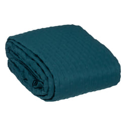 Dessus de lit 240x260 KALIA - bleu