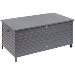 Rangez discrètement vos affaires de jardin grâce au coffre de rangement "Menango" Hespéride. Pour un extérieur bien optimisé  ...