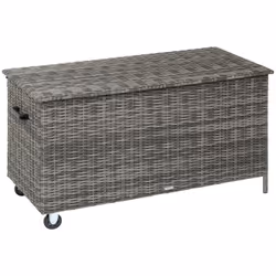 Vous avez envie d'une terrasse bien organisée ? Alors, optez pour le coffre de rangement "Bayana" Hespéride. Un meuble pratiq ...