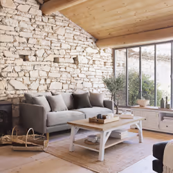 Canapé  "Candice" 3 places 194x96cm beige