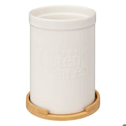 Pot à Ustensiles Natureo 18cm Blanc