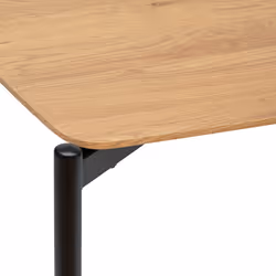 Table à manger en métal et papier "Slano"