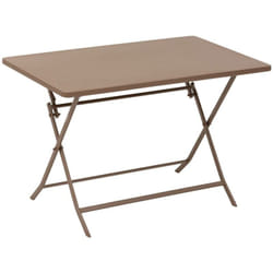 Hesperide - Table de jardin pliante rectangulaire Greensboro bronze 4 places - Hespéride