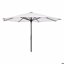 Parasol droit rectangulaire inclinable Maluvia blanc 35m - Hespéride - Blanc
