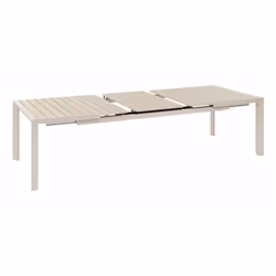 Hesperide 165297C table de jardin Blanc Forme rectangulaire