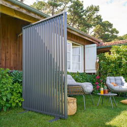 Hesperide - Brise-vue Zupta graphite en aluminium - Hespéride