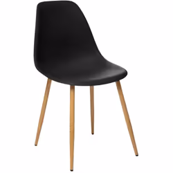 Description générale La chaise Polypropylène Taho Noire d'Atmosphera allie élégance et confort, parfaite pour un intérieur mo ...
