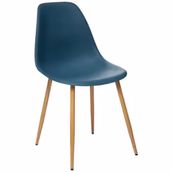 Description générale La Chaise Polypropylène Taho Bleu Encre d'Atmosphera est une fusion parfaite de design contemporain et d ...