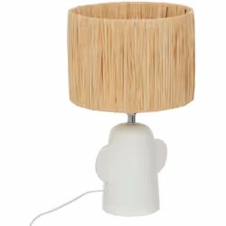 Vous recherchez un éclairage pour sublimer votre décoration ethnique chic ? Alors, laissez-vous séduire par la lampe "Raia" A ...