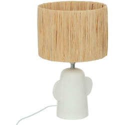 Lampe Raia H38cm blanc Atmosphera créateur d'intérieur