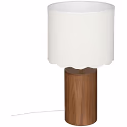 Vous avez envie d'un éclairage qui dégage une atmosphère chaleureuse ? Alors, craquez pour la lampe à poser "Vania" Atmospher ...