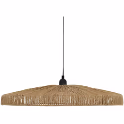 Atmosphera - Suspension Bellamy D58cm beige créateur d'intérieur