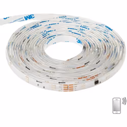 Ruban led connecte avec application wifi + bluetooth + 5m - Atmosphera createur d'interieur. Couleur : Multicolore. Matière p ...