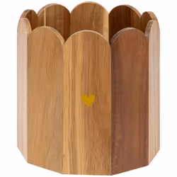 Craquez pour le cache pot pétale "The floral" Atmosphera et faites entrer une note à la fois chaleureuse et romantique dans v ...