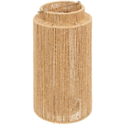 Atmosphera - Lanterne ronde The floral H30cm beige créateur d'intérieur