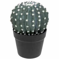 Vous souhaitez parfaire votre déco avec un accessoire d'inspiration exotique ? Le cactus rond "Exotic Panama" Atmosphera est  ...