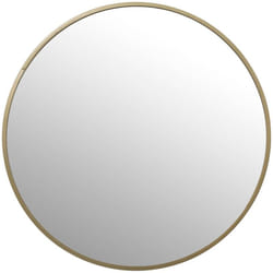 Atmosphera - Miroir rond Alice D38cm or créateur d'intérieur
