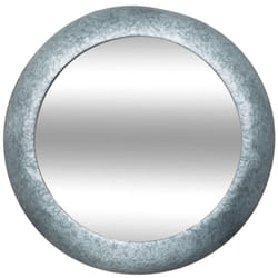 Atmosphera - Miroir rond Lewis D70cm argent créateur d'intérieur