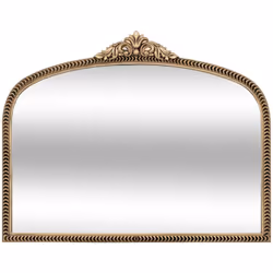 Craquez pour le miroir moulure "Victoria" Atmosphera et faites entrer une déco murale délicieusement romantique dans votre in ...