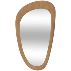 Atmosphera - Miroir organique Sophie 70x40cm marron créateur d'intérieur