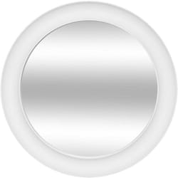 Atmosphera - Miroir rond Solal D58cm blanc créateur d'intérieur