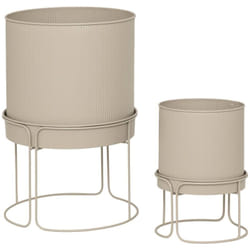 Atmosphera - 2 pots Aze lin D30 x44,3cm créateur d'intérieur