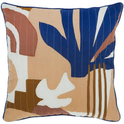 Coussin décoratif avec motif géométrique soleya, 40 x 40 cm
