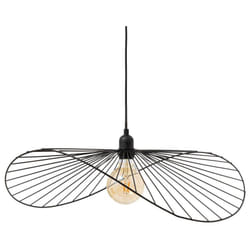 Atmosphera - Suspension Adelia D58cm noir créateur d'intérieur