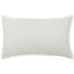 Atmosphera - Coussin nid d abeille Widdy 30x50cm blanc ivoire créateur d'intérieur