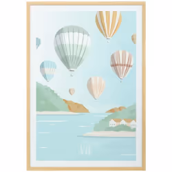 Idéale pour personnaliser un univers déco, l'affiche encadrée vélo "Claude" Atmosphera joue la carte d'un design sobre et har ...