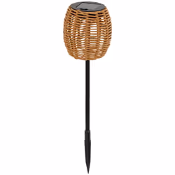 Craquez pour le charme naturel de la balise solaire "Elais" Atmosphera pour éclairer votre balcon ou votre jardin. Une douce ...