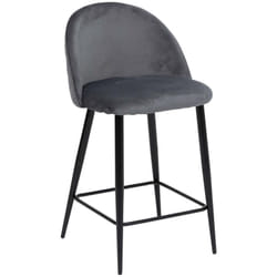 Atmosphera - Chaise de bar Slano gris créateur d'intérieur