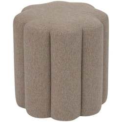 Atmosphera - Pouf The floral Collection Beige
