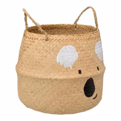 Panier Pliable en Roseau Koala 38cm Naturel