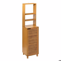 5five - meuble étagère 1 porte bambou sicela