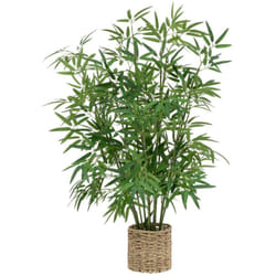 Bambou artificielle 'Ly' avec pot en ciment - h 100 cm - Livraison gratuite