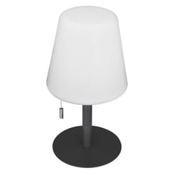 Lampe à Poser dExtérieur - Atmosphera - Zack - 30cm - Gris Graphite - LED Intégrée