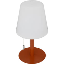 Atmosphera - Lampe à poser extérieure Ambre 16x34 cm