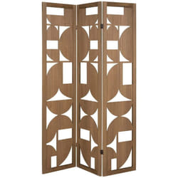 Atmosphera - Paravent Hernan H170cm marron créateur d'intérieur