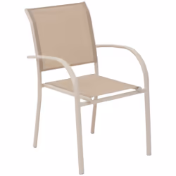 Description générale Le fauteuil de jardin empilable 'Piazza' est conçu en aluminium traité en époxy, offrant à la fois durab ...