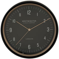 Horloge Sven D29cm noir Atmosphera créateur d'intérieur