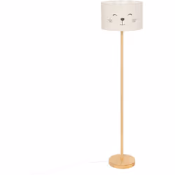 Apportez une touche de magie et de douceur dans la chambre de votre enfant avec le Lampadaire Enfant Chat Felix de Atmosphera ...