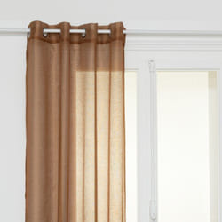 Voilage Moly 135x240cm cannelle Atmosphera créateur d'intérieur